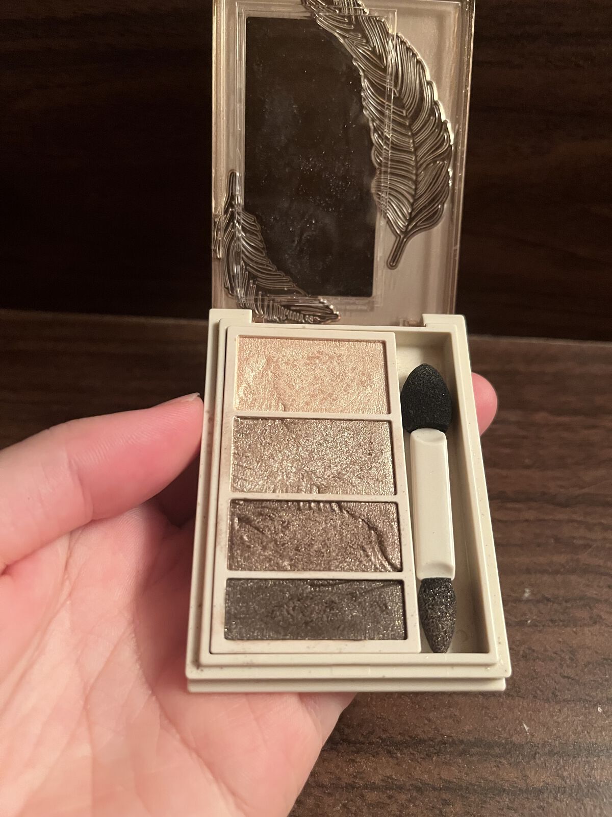 リシェ マイヌーディ アイズ BE-5 アッシュベージュ系/Visée/アイシャドウパレットを使ったクチコミ（2枚目）