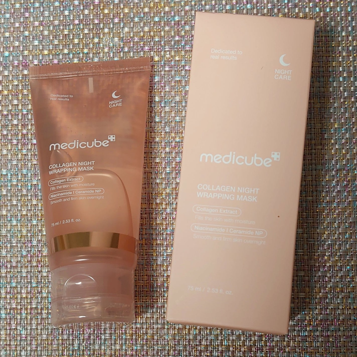 コラーゲンナイトラッピングマスク/MEDICUBE/洗い流すパック・マスクを使ったクチコミ(1枚目)