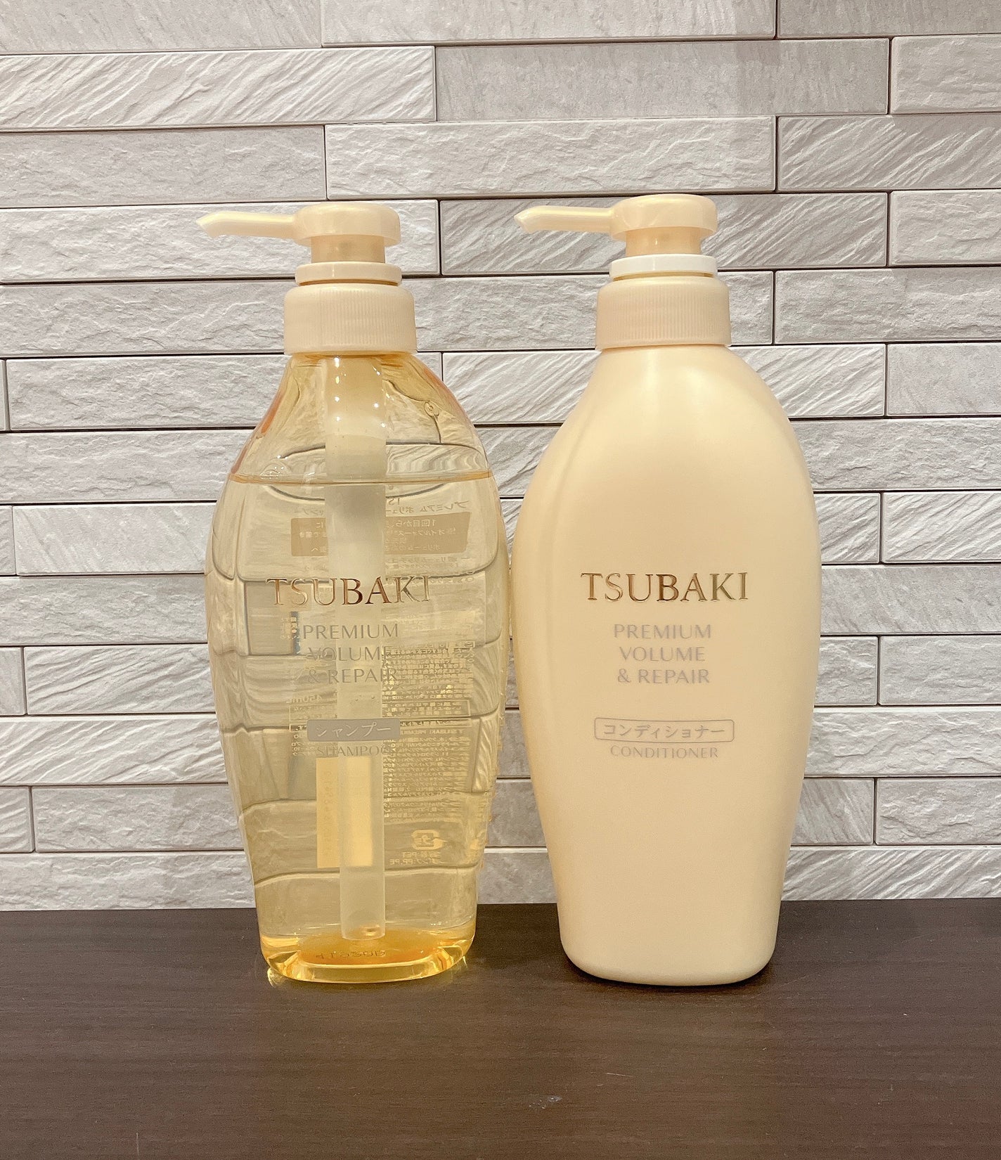 TSUBAKI プレミアム ボリューム&リペア シャンプー/コンディショナー/TSUBAKI/市販シャンプーを使ったクチコミ(1枚目)