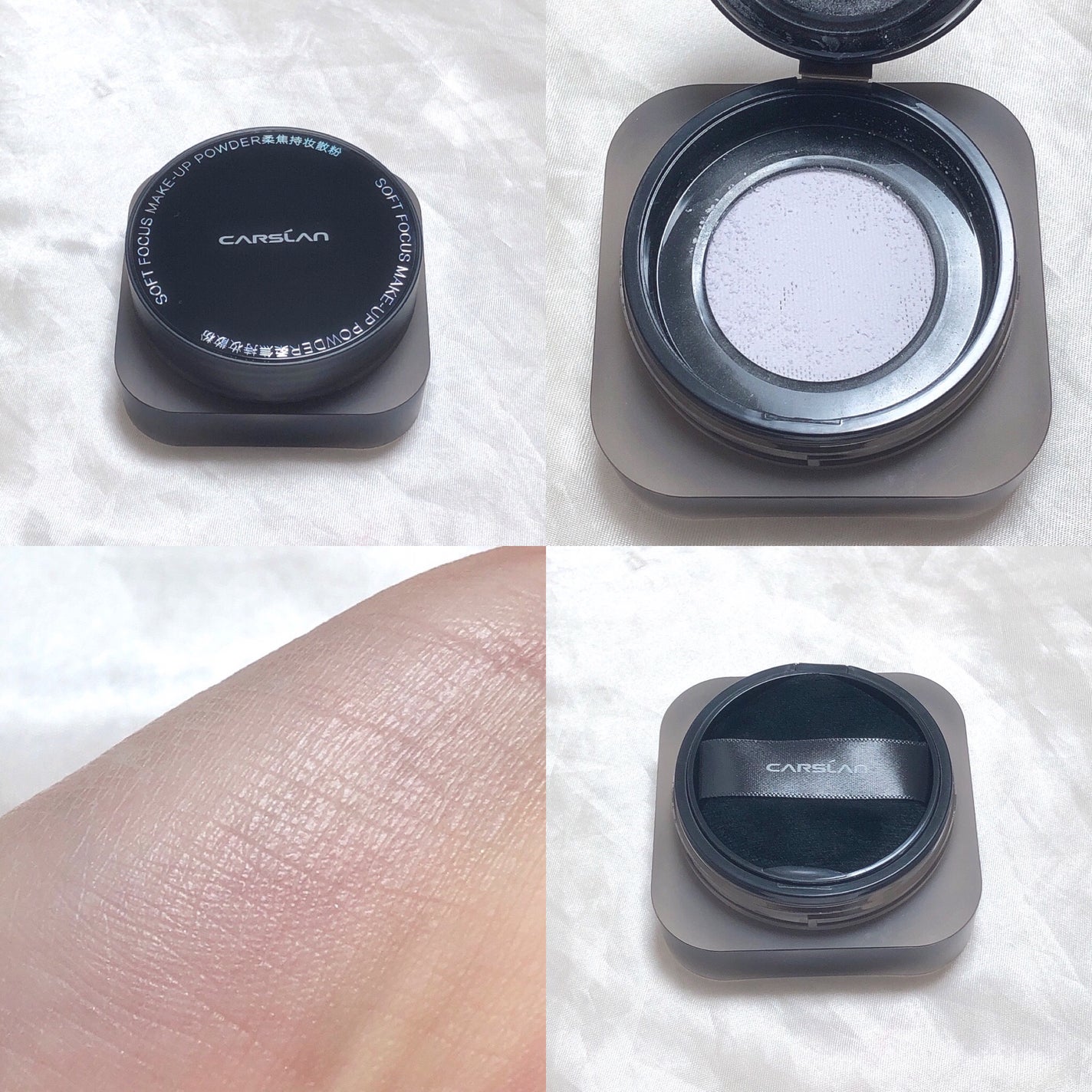 ソフトフォーカスメイクアップパウダー /CARSLAN/ルースパウダーを使ったクチコミ(2枚目)
