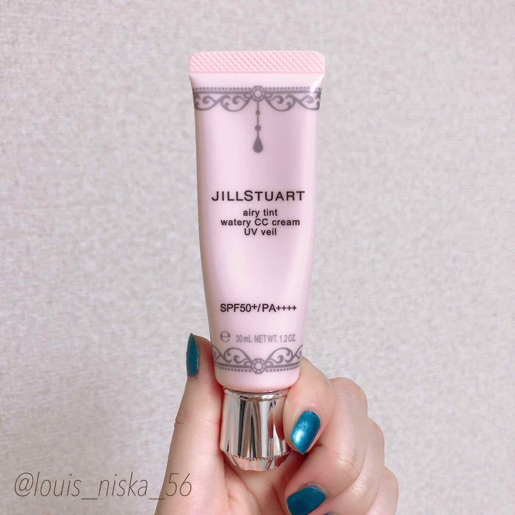 エアリーティント ウォータリー CCクリーム UVヴェール/JILL STUART/CCクリームを使ったクチコミ(1枚目)