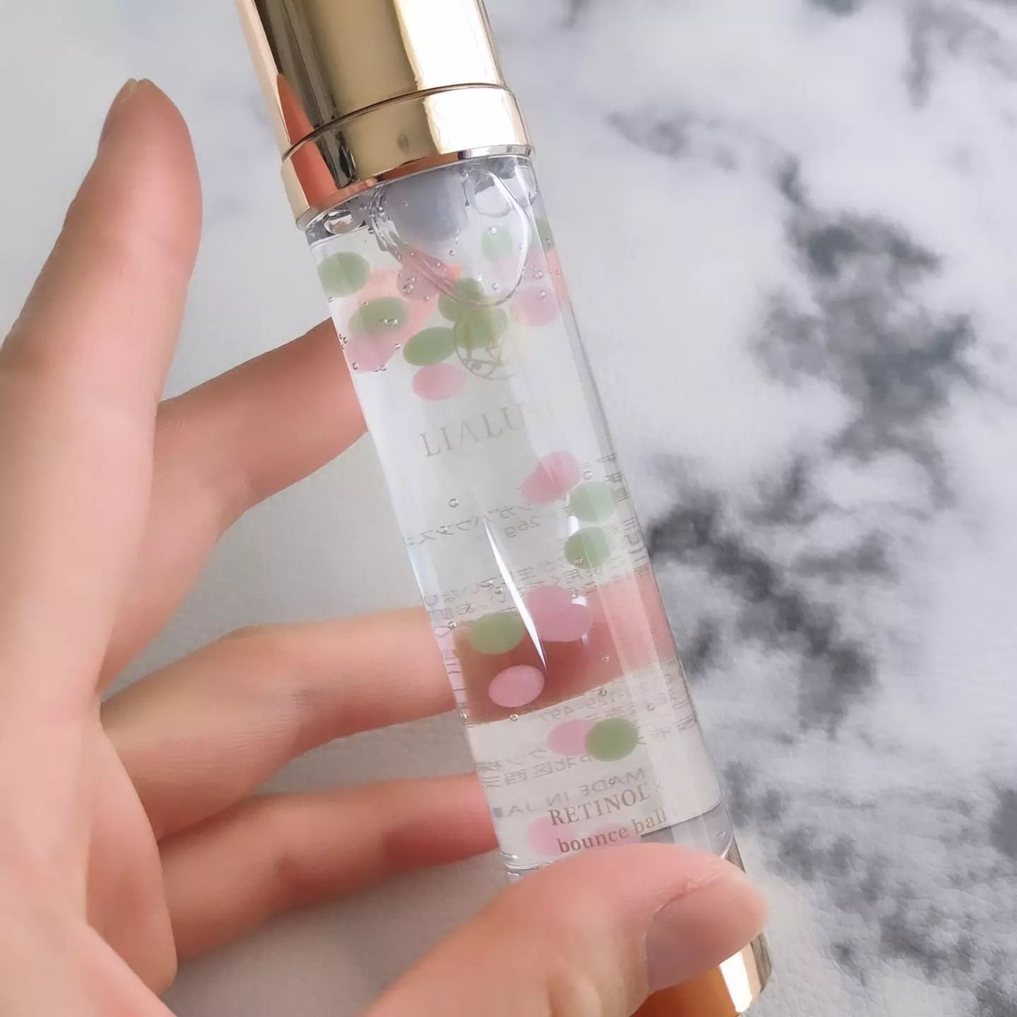 レチノール×シカ バウンスボールセラム/LIALUSTER/美容液を使ったクチコミ(2枚目)