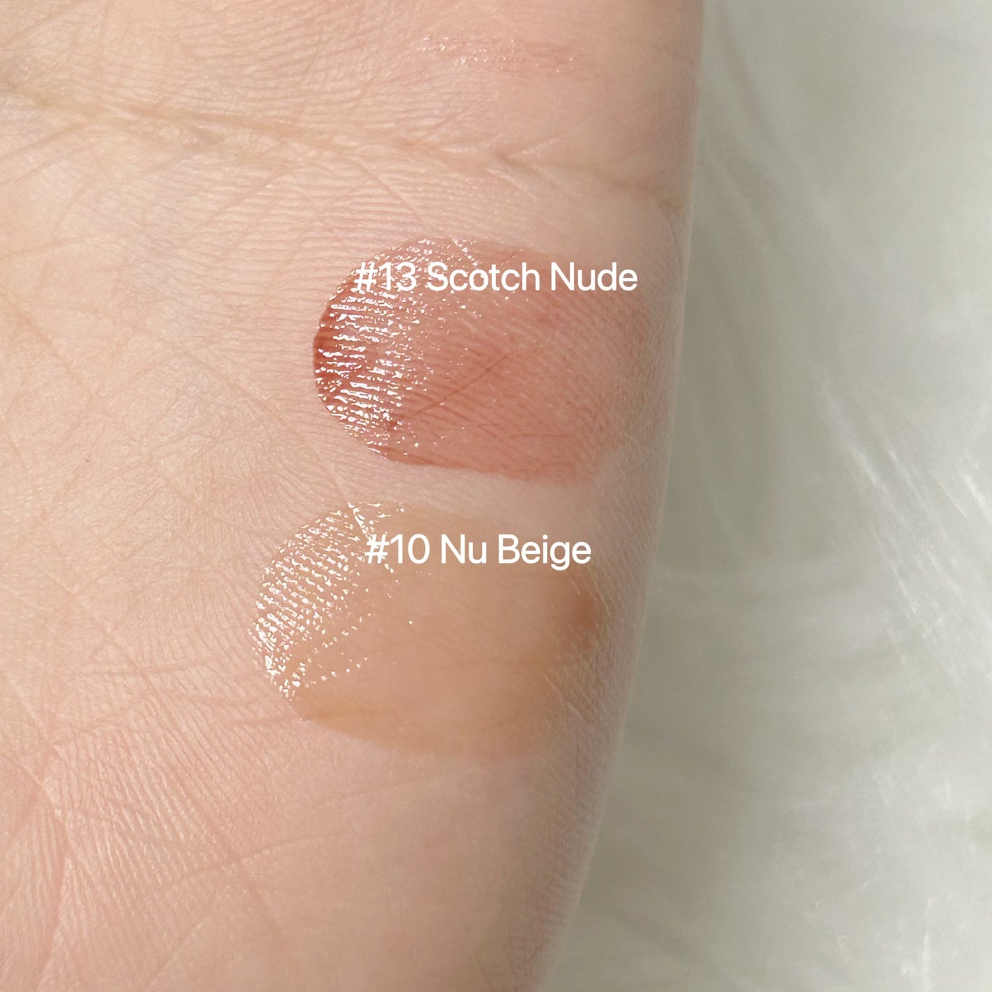 グラスティングメルティングバーム/rom&nd/リップバームを使ったクチコミ(3枚目)