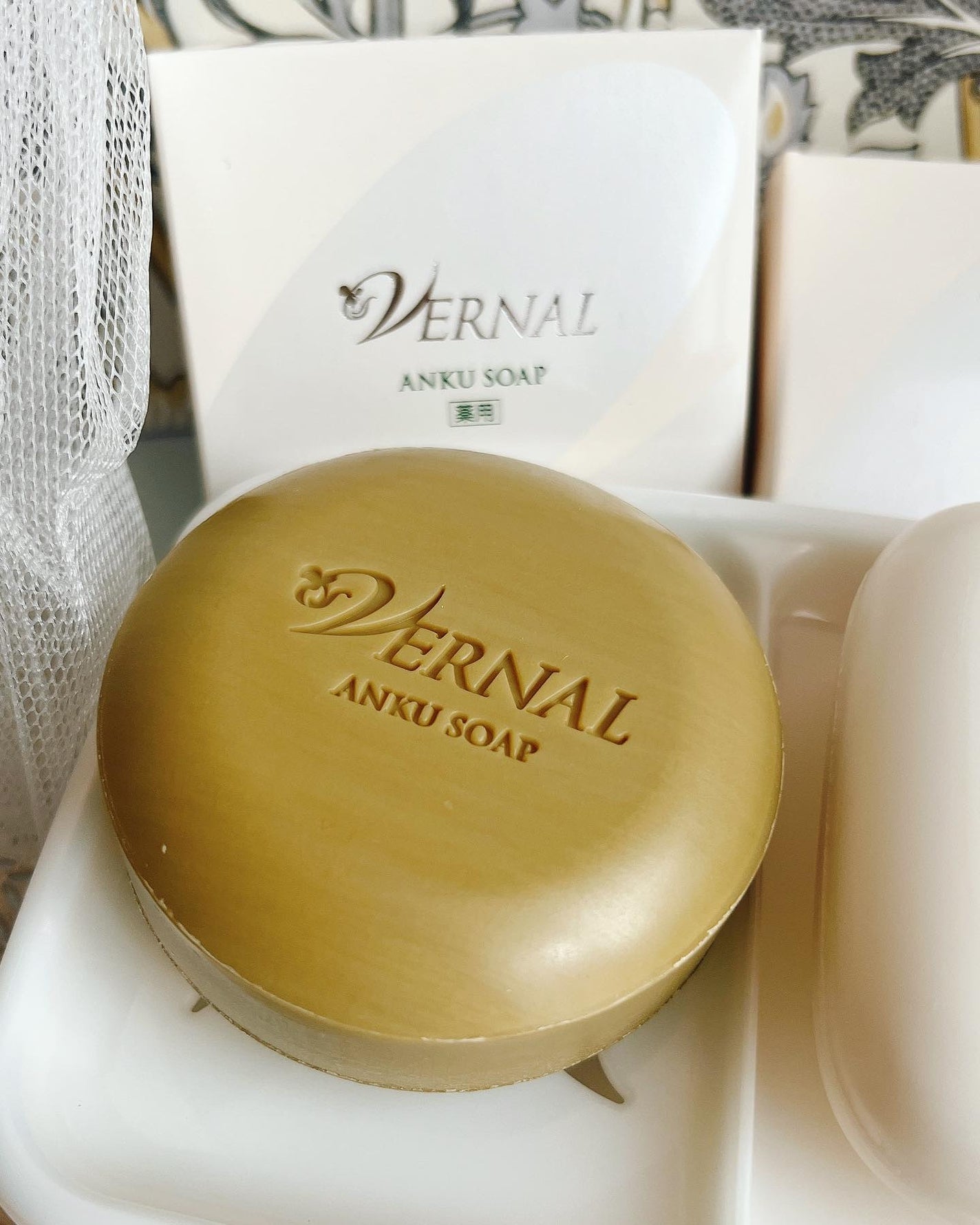アンク ソープ/ヴァーナル/洗顔石鹸を使ったクチコミ(2枚目)