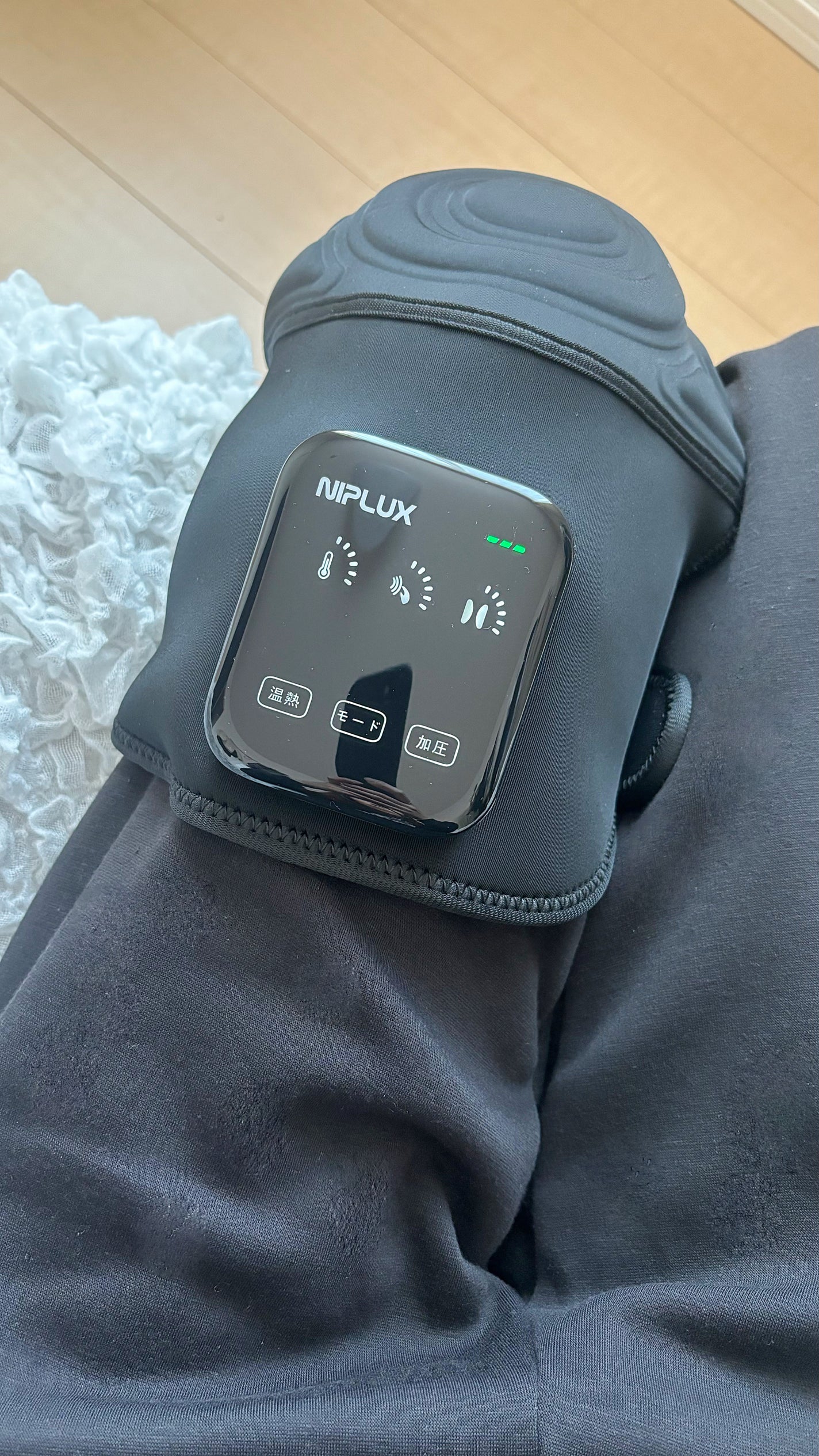 HIZAMOMIN/NIPLUX/フットマッサージャーを使ったクチコミ(3枚目)