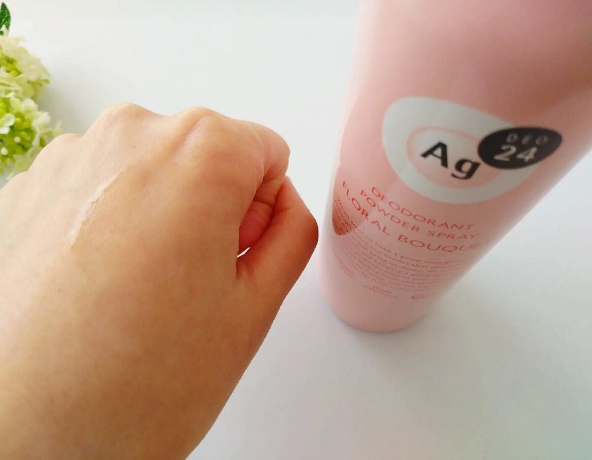 パウダースプレー(フローラルブーケ)/エージーデオ24/デオドラント・制汗剤を使ったクチコミ(3枚目)