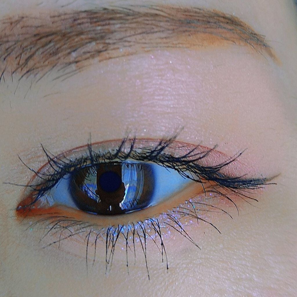 リキッド グリッター シャドウ/rom&nd/グリッターを使ったクチコミ(3枚目)