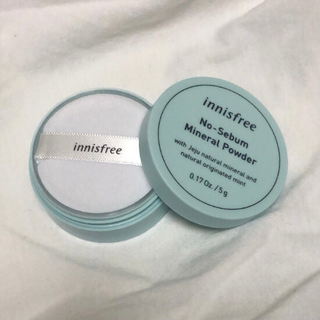 ノーセバム ミネラルパウダー/innisfree/ルースパウダーを使ったクチコミ(2枚目)