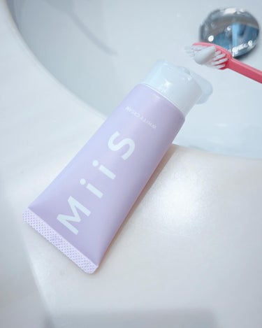 ホワイティクリーム/MiiS/歯磨き粉を使ったクチコミ（3枚目）