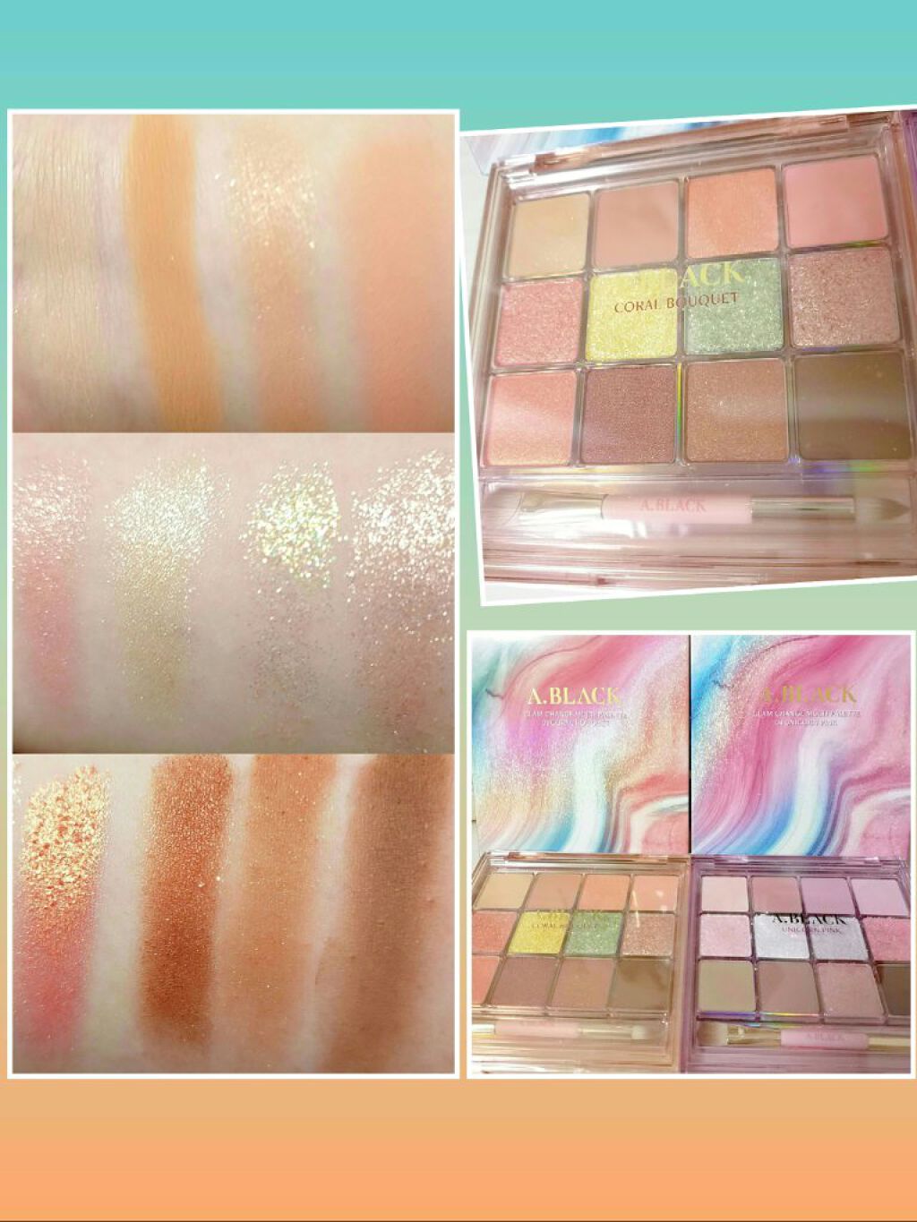 グラムチェンジマルチパレット/A.BLACK/マルチパレットを使ったクチコミ（2枚目）
