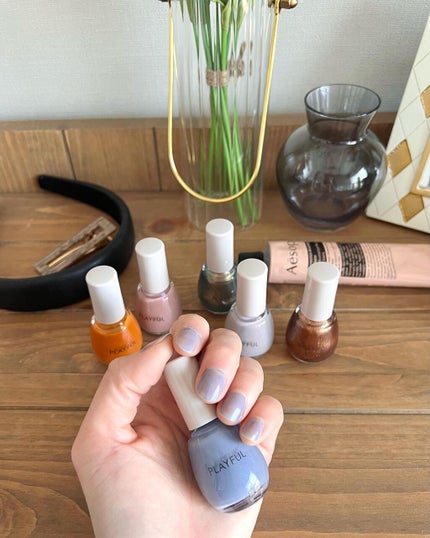 プレイフル アップデートネイル/PLAYFUL/オールインワンネイルを使ったクチコミ(2枚目)