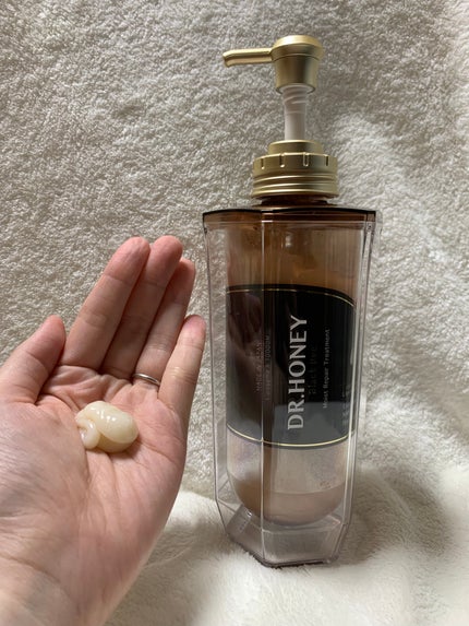 DRハニー ブラックビー モイスト リペア シャンプー/ヘアトリートメント/DR.HONEY/市販シャンプーを使ったクチコミ(3枚目)