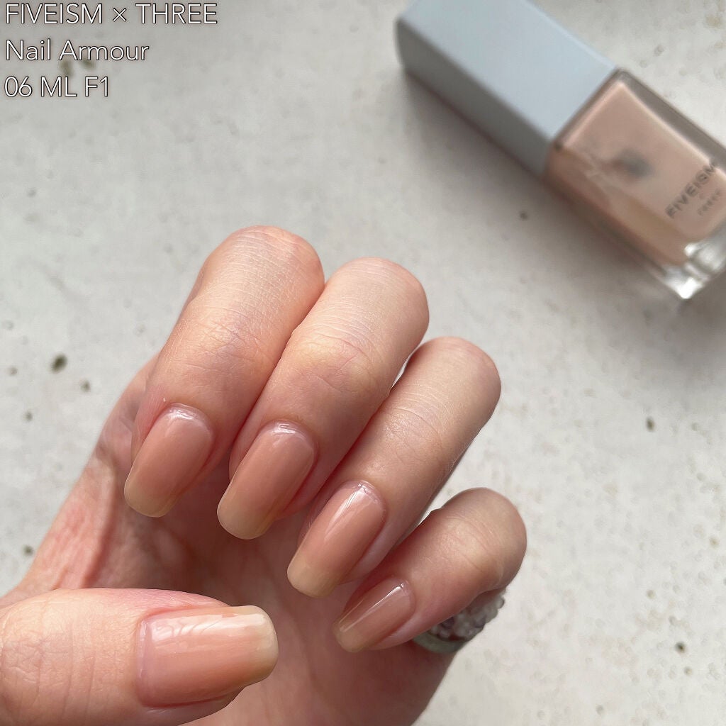 ネイルアーマー/FIVEISM×THREE/マニキュアを使ったクチコミ(5枚目)