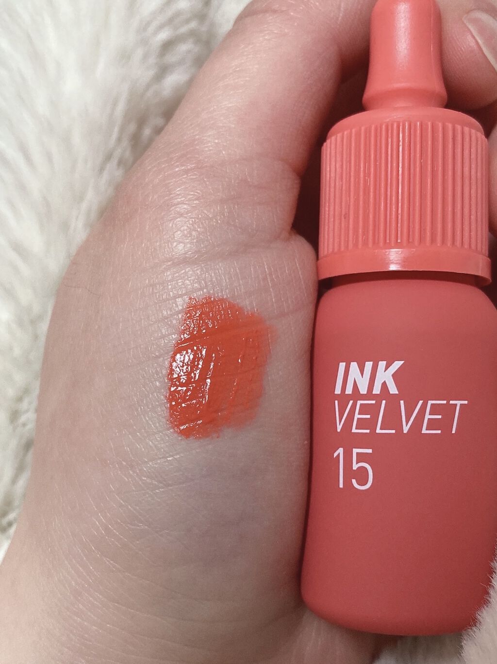 インク ベルベット/PERIPERA/口紅を使ったクチコミ（2枚目）