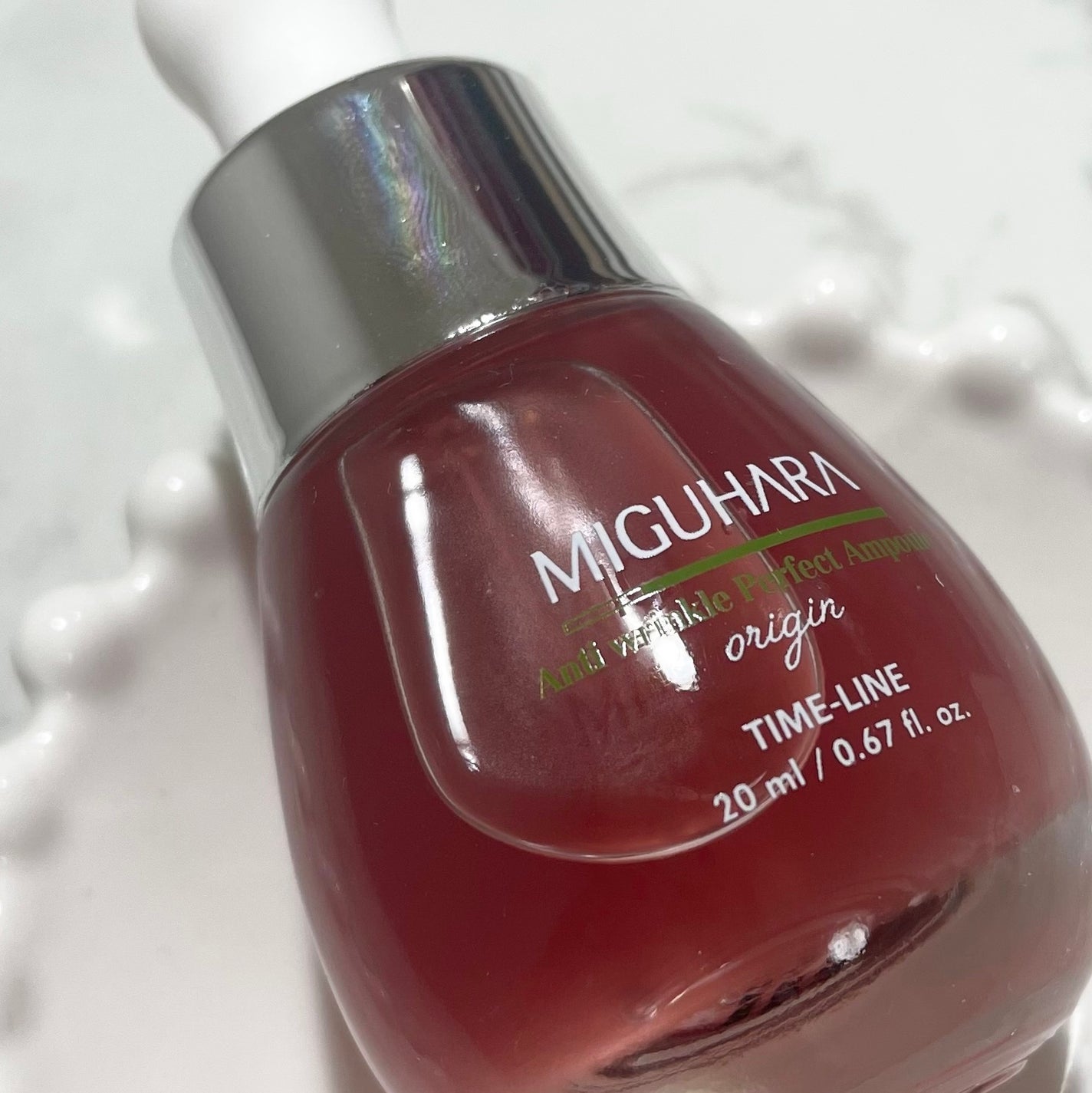 アンチリンクルエフェクトアンプルオリジン/MIGUHARA/美容液を使ったクチコミ(4枚目)