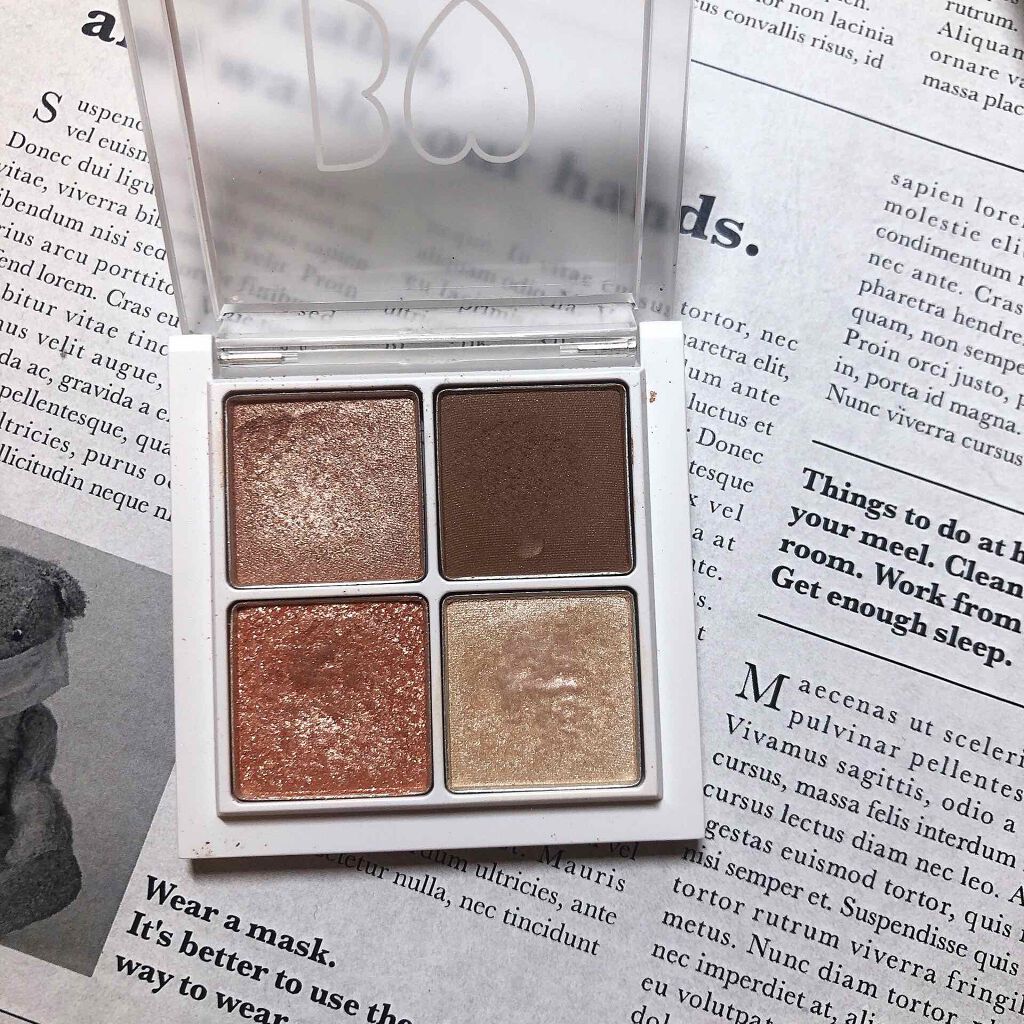 THE アイパレR/b idol/アイシャドウパレットを使ったクチコミ(2枚目)