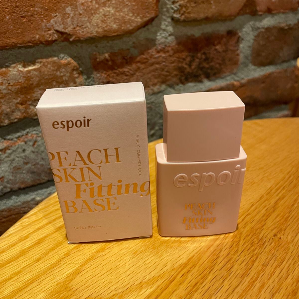 ピーチスキンフィッティングベース/espoir/化粧下地を使ったクチコミ(1枚目)