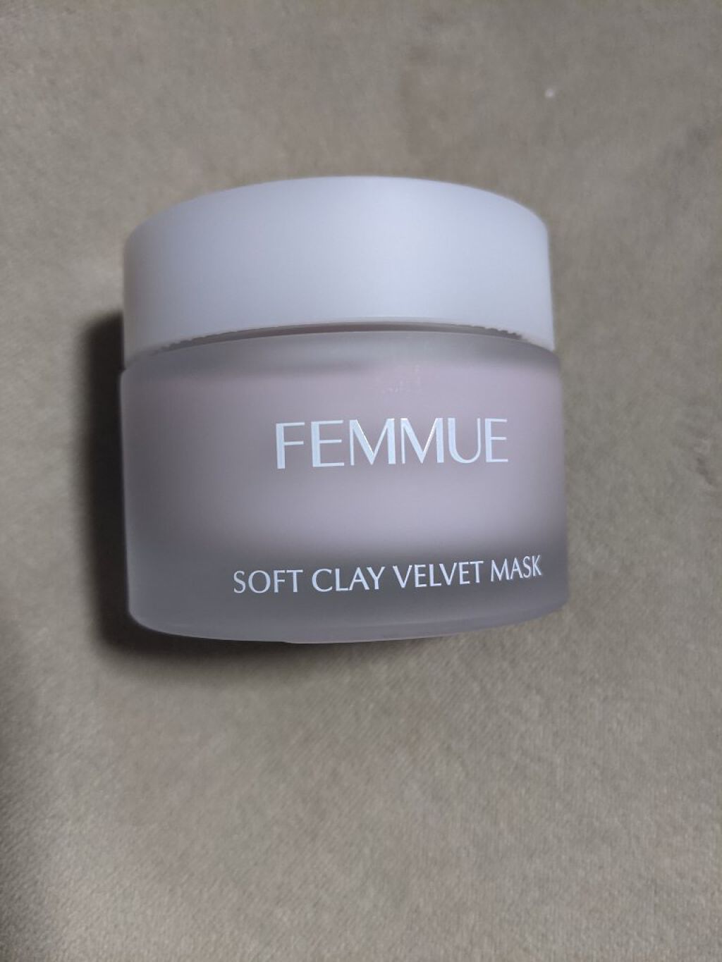 ソフトクレイ ベルベットマスク/FEMMUE/洗い流すパック・マスクを使ったクチコミ（1枚目）