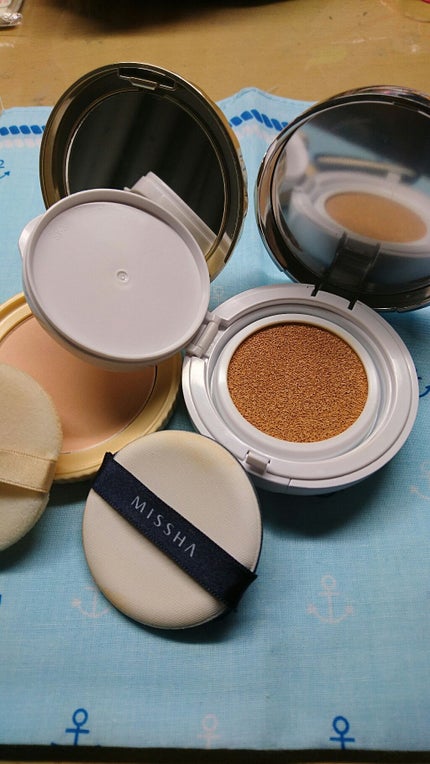 【旧品】マシュマロフィニッシュパウダー/キャンメイク/プレストパウダーを使ったクチコミ(2枚目)