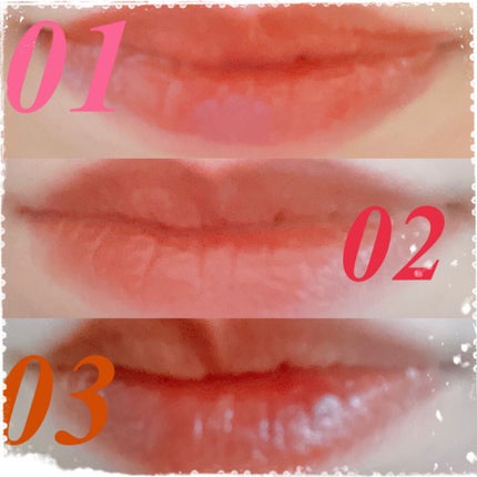 ジューシーリップティント/キャンメイク/口紅を使ったクチコミ(3枚目)