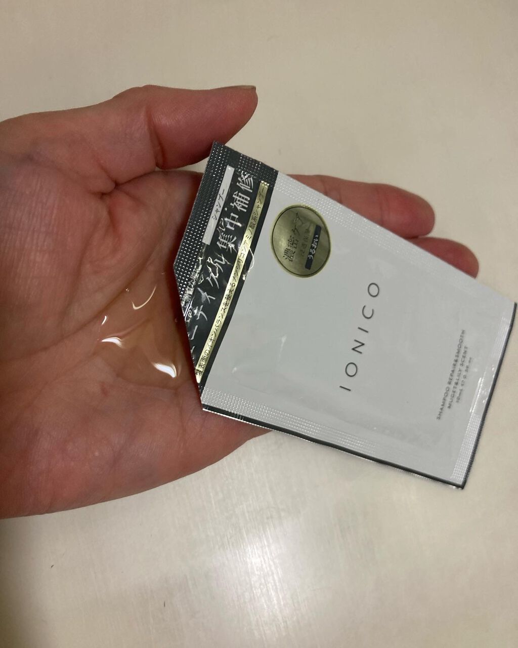 プレミアムイオンシルキースリークシャンプー(リペア&スムース) /IONICO/シャンプー・コンディショナーを使ったクチコミ(1枚目)