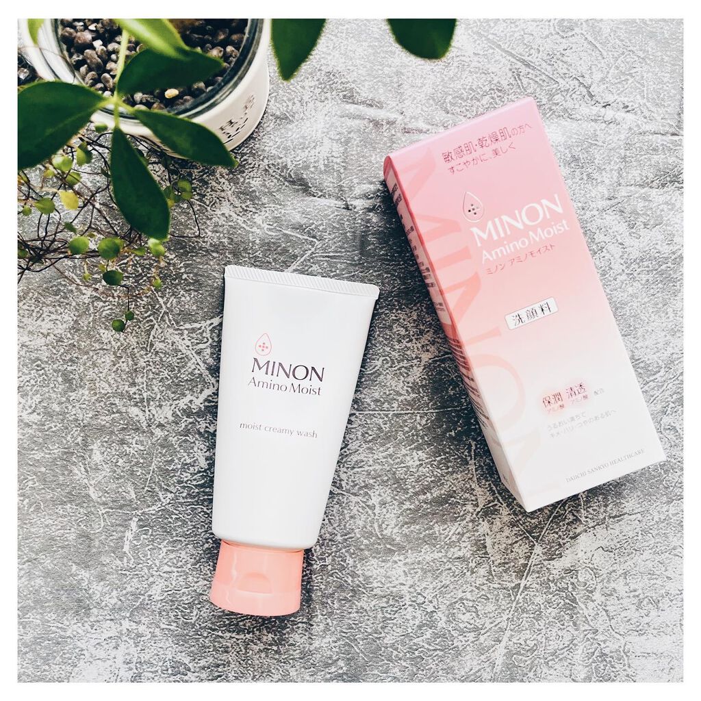 アミノモイスト モイストクリーミィ ウォッシュ/ミノン/洗顔フォームを使ったクチコミ(3枚目)
