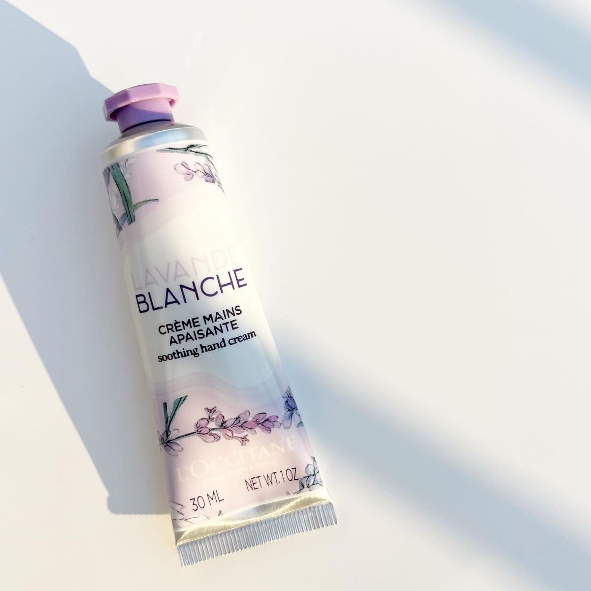 ホワイトラベンダー ハンドクリーム/L'OCCITANE/ハンドクリームを使ったクチコミ（1枚目）