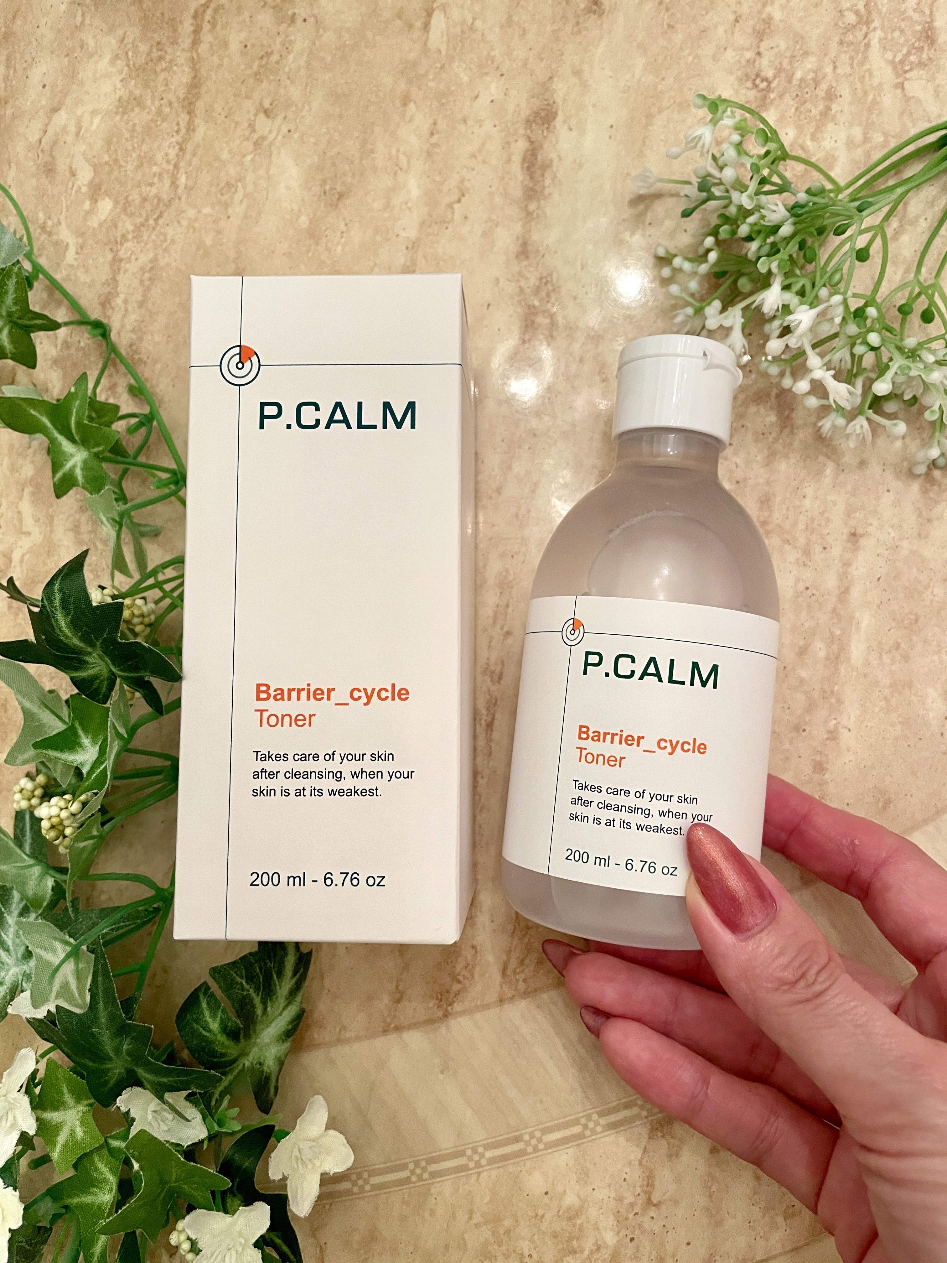 バリアサイクルトナー/P.CALM/化粧水を使ったクチコミ（1枚目）