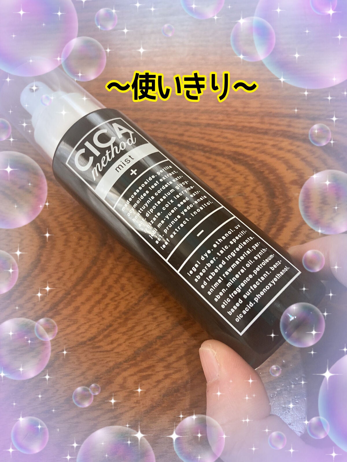 シカ メソッド ミスト/コジット/ミスト状化粧水を使ったクチコミ(1枚目)