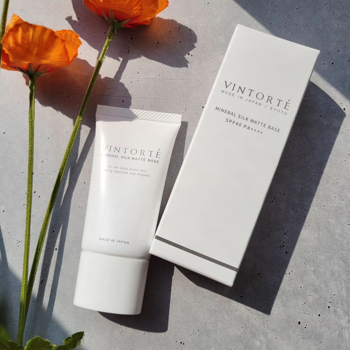 ミネラルシルクマットベース/ヴァントルテ/化粧下地を使ったクチコミ（1枚目）