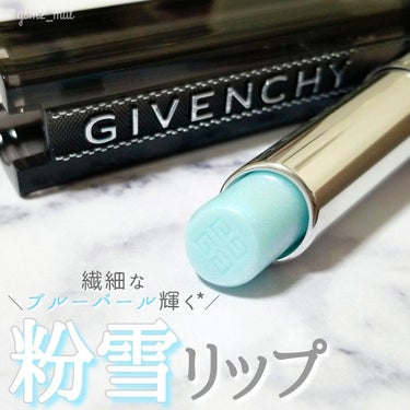 ランテルディ・リップスティック No.01 フローズン・ブルー(限定)/GIVENCHY/口紅を使ったクチコミ（1枚目）