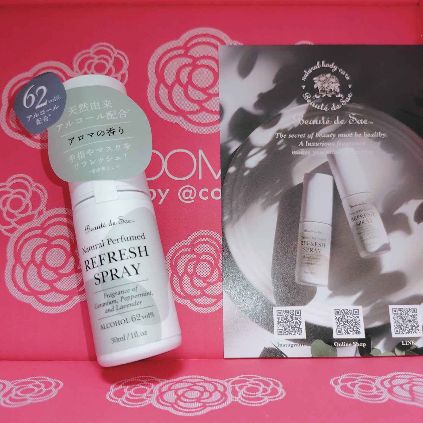 ナチュラル パフュームド リフレッシュスプレー/ボーテ デュ サエ/その他を使ったクチコミ(1枚目)