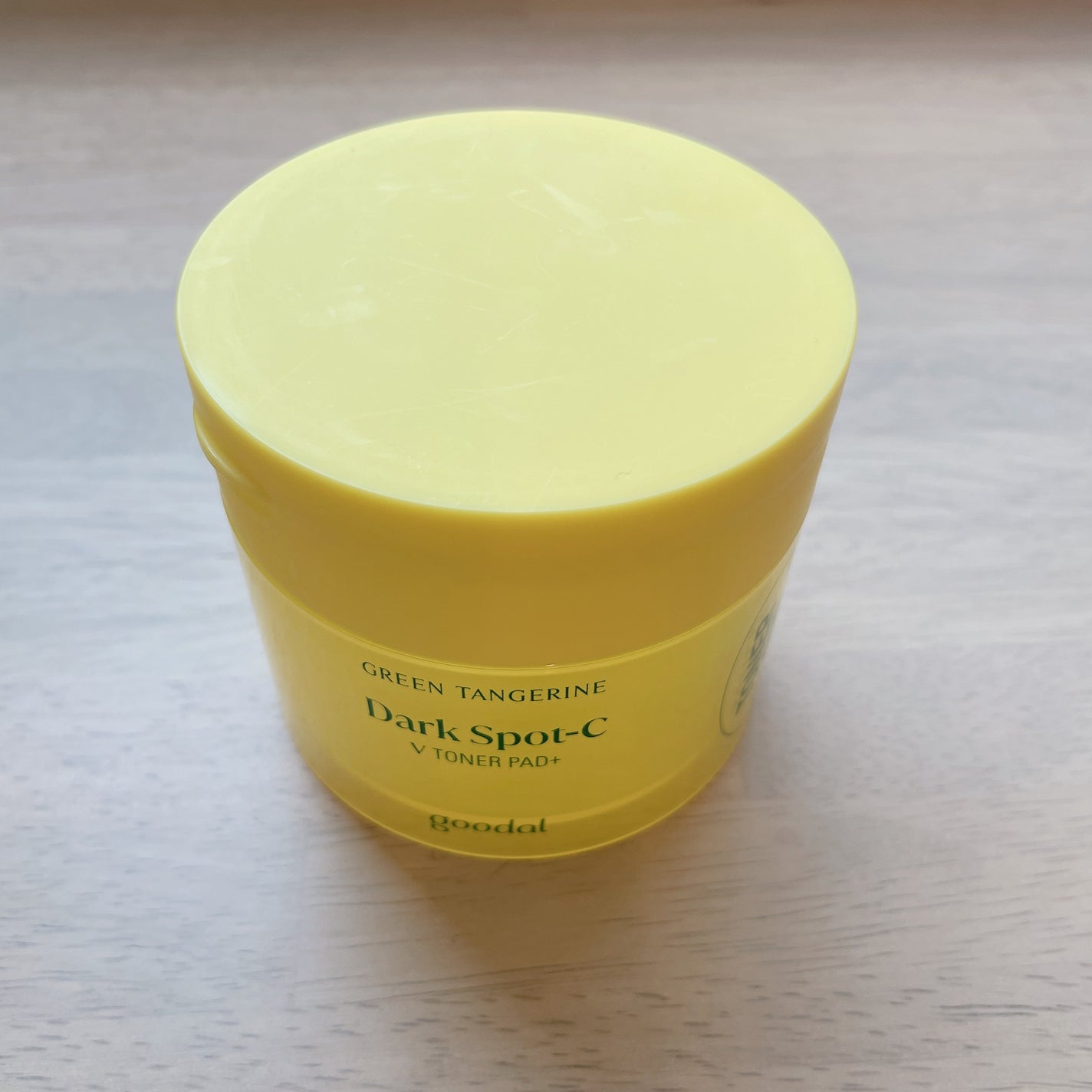 グリーンタンジェリン ビタCダークスポットケアパッド/goodal/トナーパッドを使ったクチコミ(1枚目)