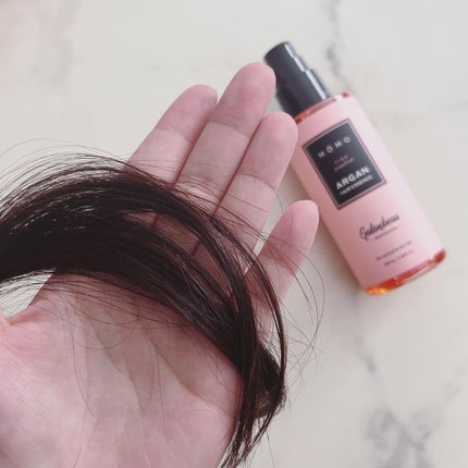モモアルガンヘアエッセンス/ガランビュー/ヘアオイルを使ったクチコミ(5枚目)