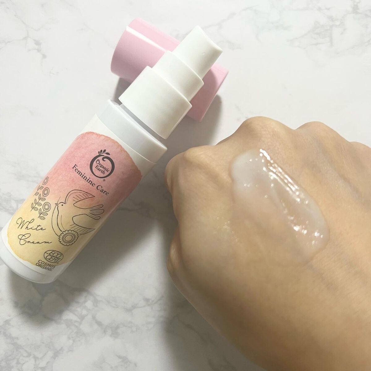 フェムケア ホワイトクリーム/オーガニックアース/デリケートゾーンケアを使ったクチコミ（2枚目）
