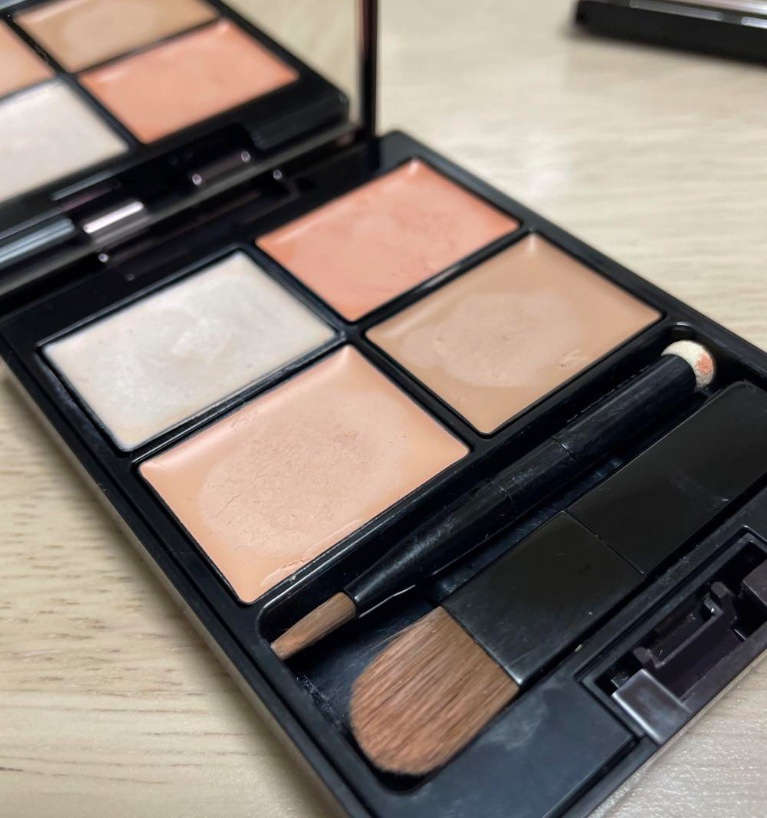 トーンパーフェクティング パレット/DECORTÉ/パレットコンシーラーを使ったクチコミ（2枚目）