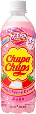 がぶ飲みチュッパチャプス ストロベリークリームソーダ / Pokka Sapporo (ポッカサッポロ)