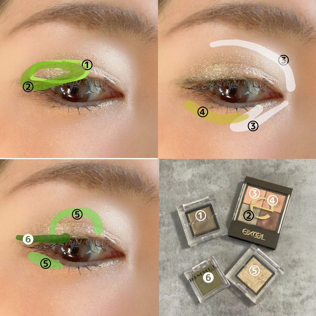 アディクション ザ アイシャドウ スパークル/ADDICTION/単色アイシャドウを使ったクチコミ（2枚目）