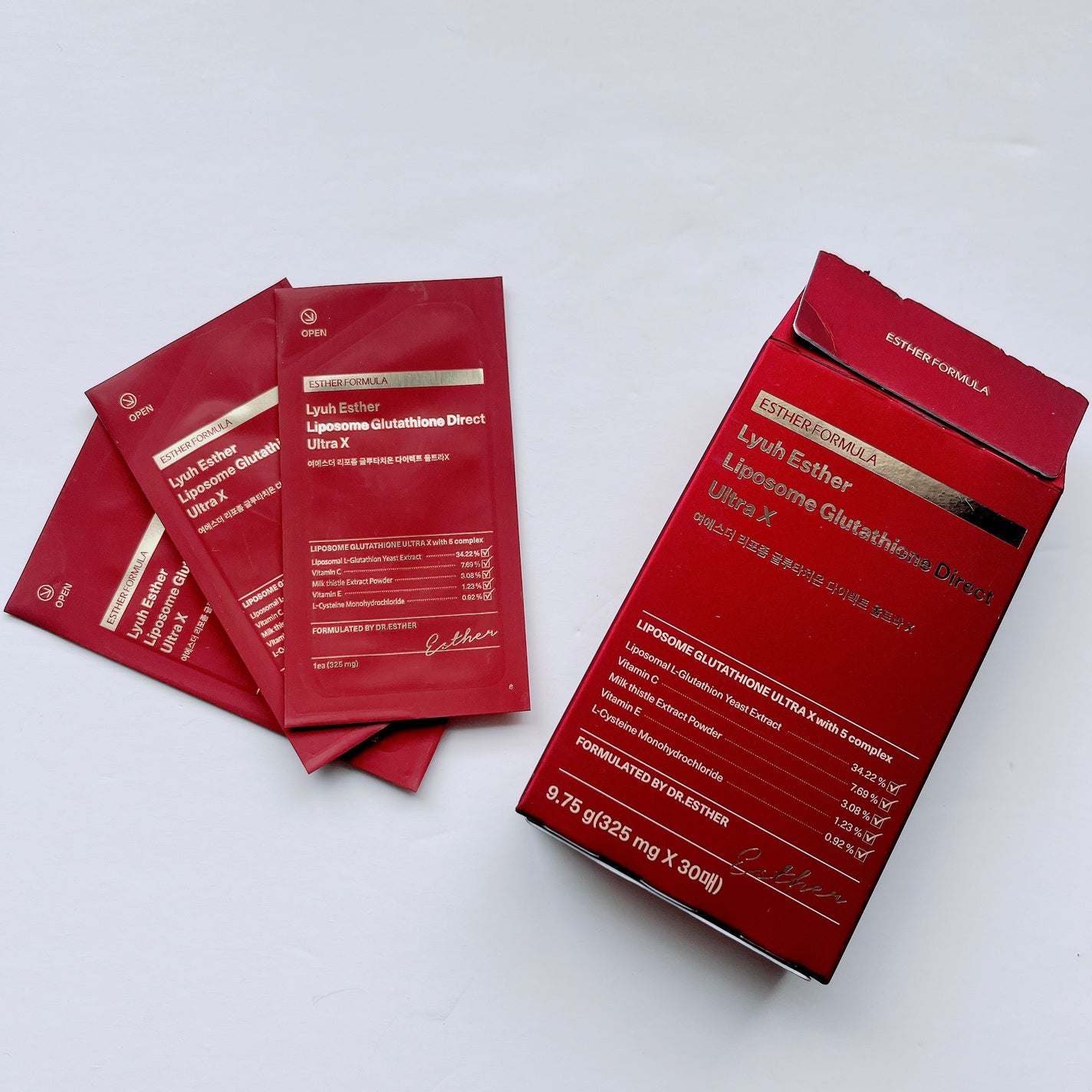 ヨエスターGLTダイレクトウルトラX/ESTHER FORMULA/美容サプリメントを使ったクチコミ(1枚目)