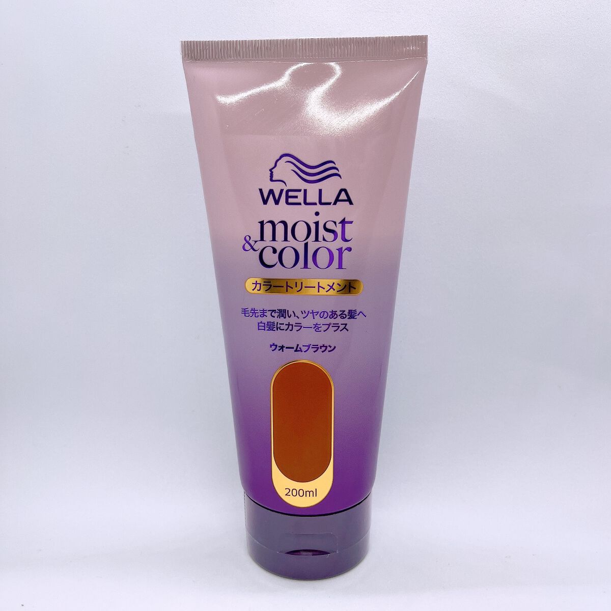 モイスト&カラー カラートリートメント /Wellage/ヘアカラーを使ったクチコミ(1枚目)