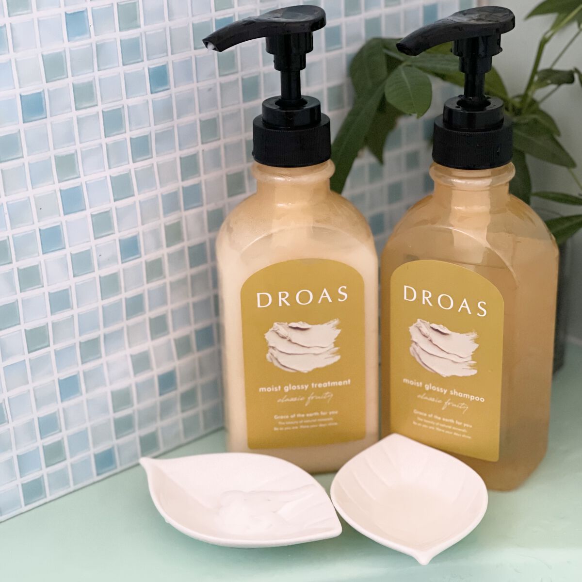 モイストグロッシーシャンプー/トリートメント/DROAS/市販シャンプーを使ったクチコミ（3枚目）