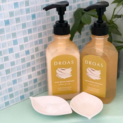 モイストグロッシーシャンプー/トリートメント/DROAS/市販シャンプーを使ったクチコミ(3枚目)