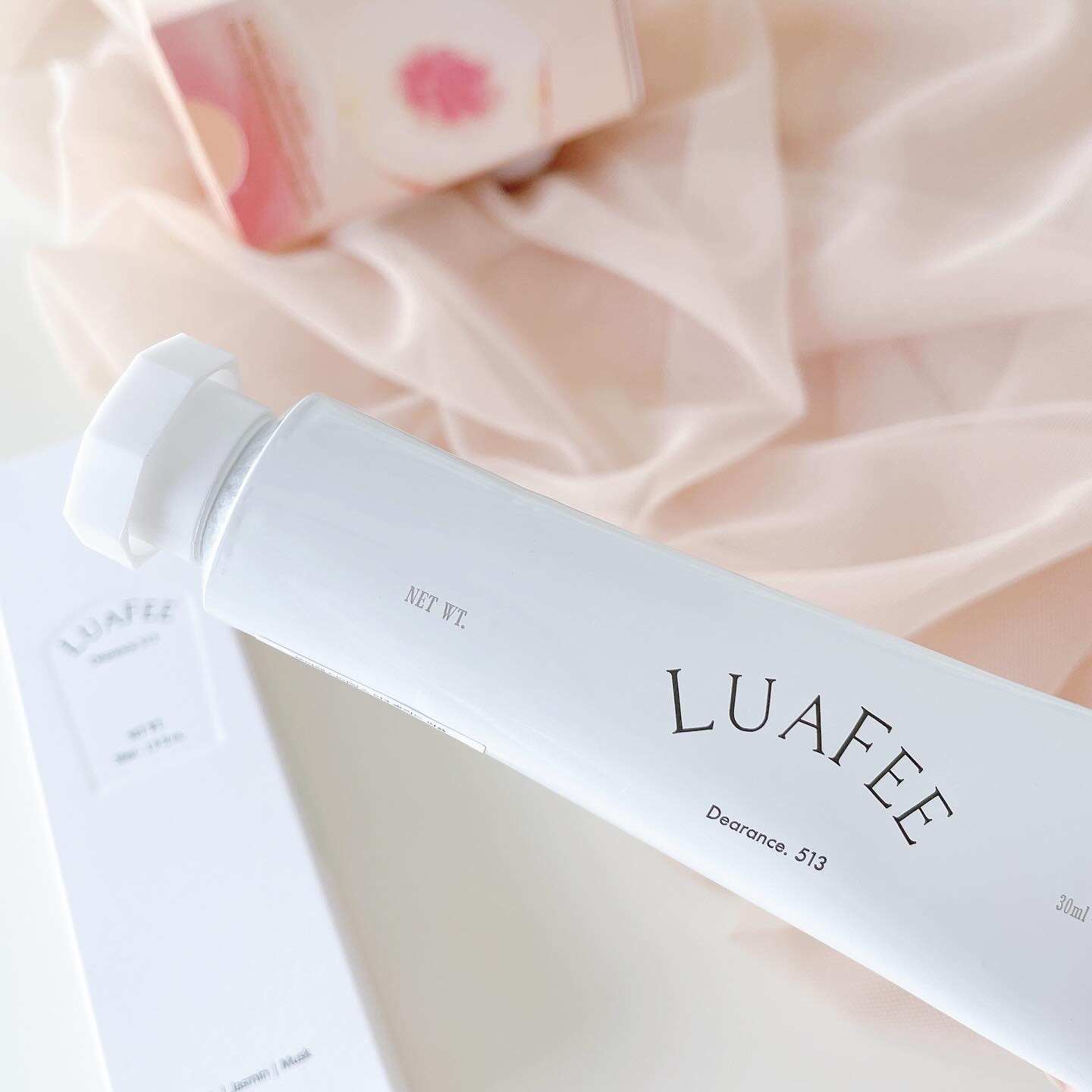 ソリッド パフューム ホワイトアプリコット/LUAFEE/練り香水を使ったクチコミ（3枚目）