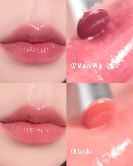 グラスティングメルティングバーム/rom&nd/リップバームを使ったクチコミ(3枚目)