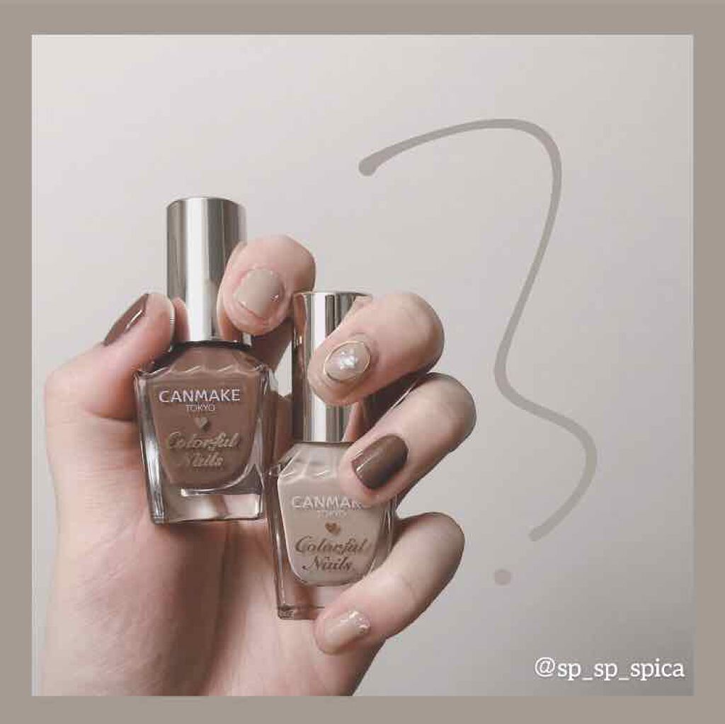 カラフルネイルズ/キャンメイク/マニキュアを使ったクチコミ（1枚目）