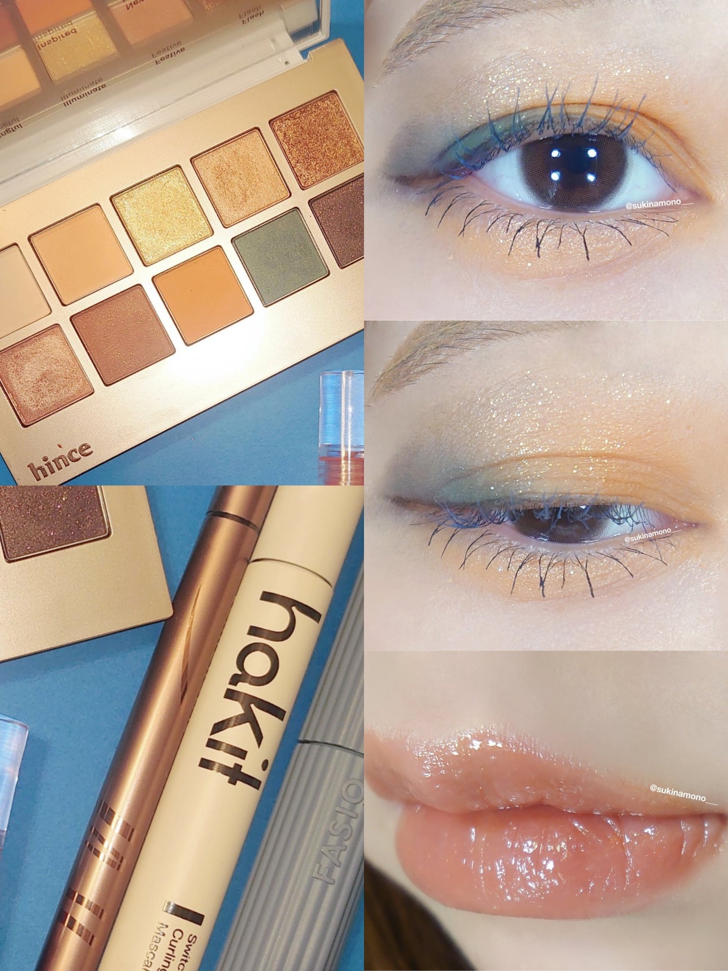 ニューデップスアイシャドウパレット/hince/アイシャドウパレットを使ったクチコミ(2枚目)