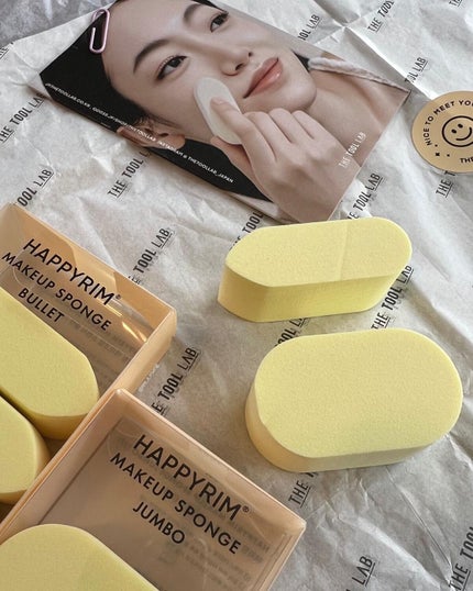 ハプリム メイクアップスポンジ ジャンボ/THE TOOL LAB/パフ・スポンジを使ったクチコミ(3枚目)