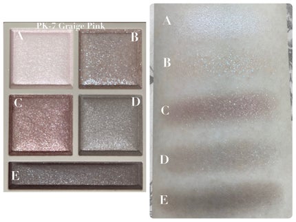 パノラマデザイン アイパレット/Visée/アイシャドウパレットを使ったクチコミ(2枚目)