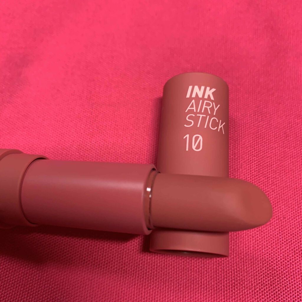 インク エアリー ベルベット スティック/PERIPERA/口紅を使ったクチコミ（3枚目）