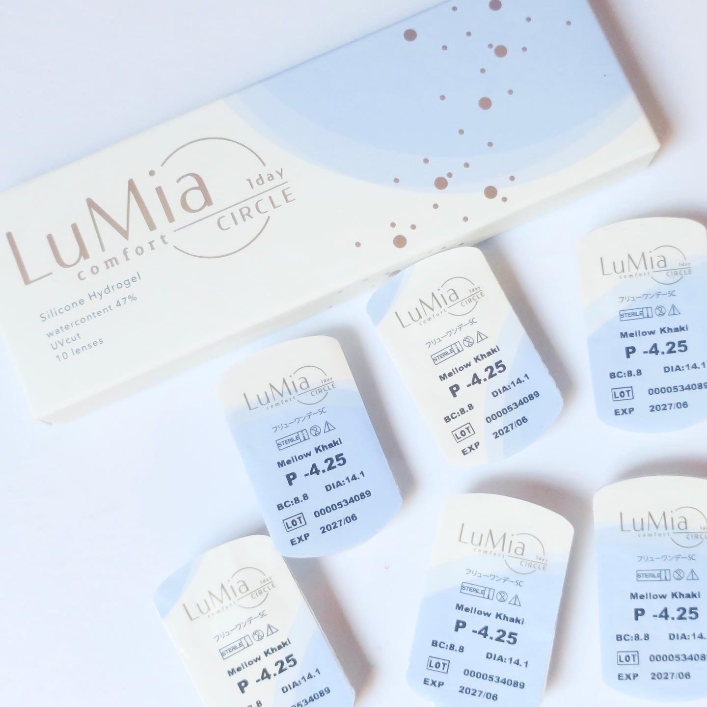 LuMia comfort 1day CIRCLE/LuMia/ワンデー（１DAY）カラコンを使ったクチコミ（2枚目）